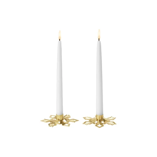 Georg Jensen 2024 Lysestage 2 stk., guld