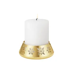 Georg Jensen 2024 Lysestage til bloklys, guld