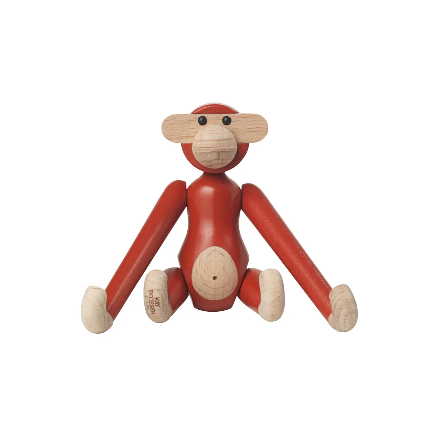 Kay Bojesen Denmark Abe mini, vintage rød