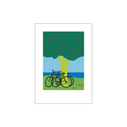 Poster & Frame Adam og Eva Cykler