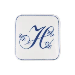 Royal Copenhagen Alfabet bonbonniere, H