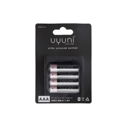 Uyuni Lighting Alkaline Batteries AAA 4 pcs