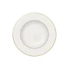 Villeroy & Boch Anmut Gold Dyb Tallerken Ø 24 cm, hvid/guld