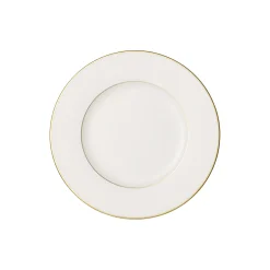 Villeroy & Boch Anmut Gold Frokosttallerken Ø 22 cm, hvid/guld