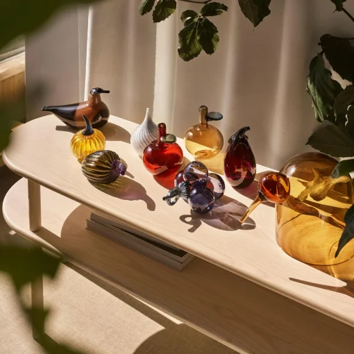Iittala Aubergine glasfigur, lilac