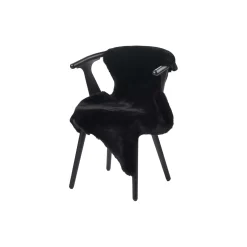 NATURES Collection Australsk lammeskind, black