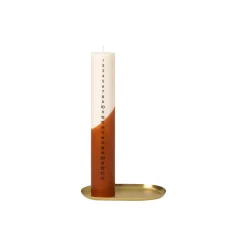 Ferm Living Basho Tray Oval, brass