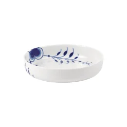 Royal Copenhagen Blå Mega Riflet ovnfast fad Ø 18,5 cm