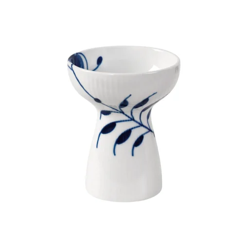 Royal Copenhagen Blå Mega Riflet vase 11 cm