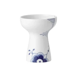 Royal Copenhagen Blå Mega Riflet vase 15 cm