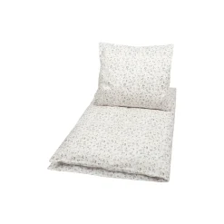 Børn Müsli by Green Cotton BLOOM baby sengetøj, balsam cream/peony/jasmin blue