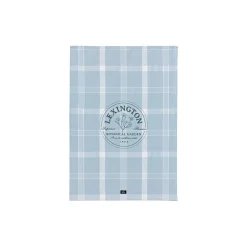 Lexington Botanical Checked Organic Cotton Kitchen Towel,