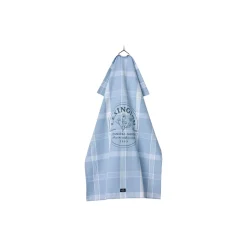 Lexington Botanical Checked Organic Cotton Kitchen Towel,