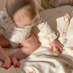 Børn Cam Cam Copenhagen Broderet baby sengetøj, bows