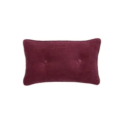 Lexington Buttoned Pillow, burgundy