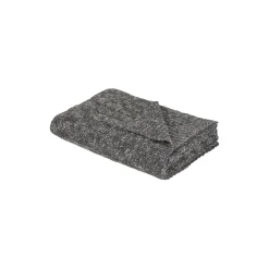 ELVANG Cable plaid, grey/black