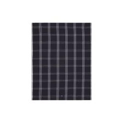 Lexington CheckedLinen/CottonKitchenTowel, black/white