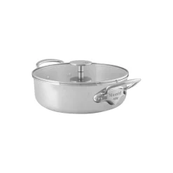 Mauviel 1830 Cook Style Gryde med glaslåg
