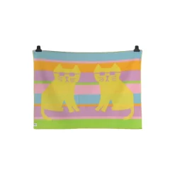 Røros Tweed COOL CATS Half Size Throw, multi