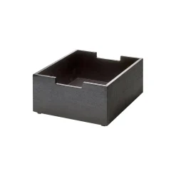 Fritz Hansen Cutter Box Low, sort/eg