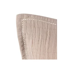 Børn Sebra 2-delt musselin juniorsengetøj, seabreeze beige