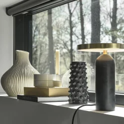 Villa Collection Eik vase L, creme