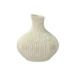 Villa Collection Eik vase M, creme