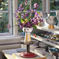 Bjørn Wiinblad Eva vase 15 cm, lavendel
