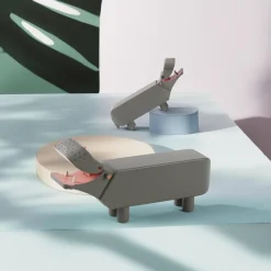 Kay Bojesen Denmark Flodhest liliput, grå