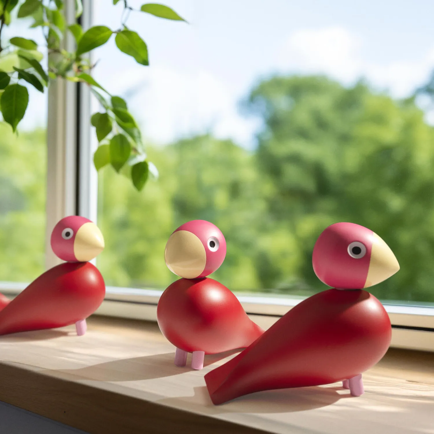 Kay Bojesen Denmark Flora Year Bird 2024, pink