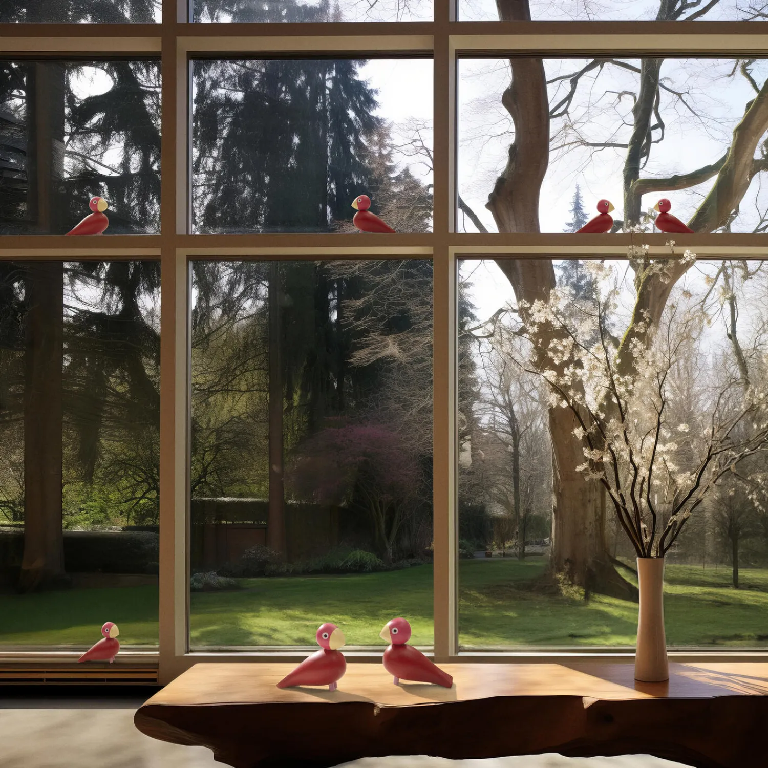 Kay Bojesen Denmark Flora Year Bird 2024, pink