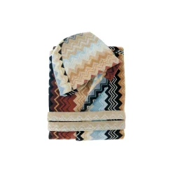 Dame Missoni Home Giacomo badekåbe, 160 black multi color