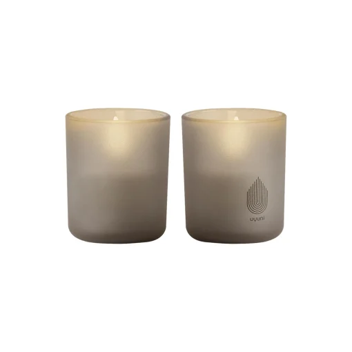 Uyuni Lighting Glass Candle 2-pack,