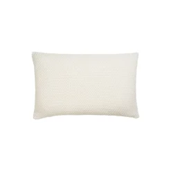 Aiayu Heather Classic pyntepude, albicant