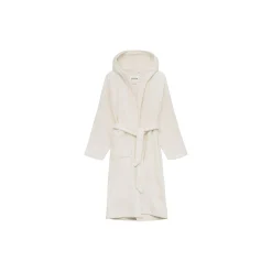 Dame Aiayu Hooded Bathrobe Terry, pure ecru