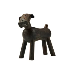 Kay Bojesen Denmark Hund Tim, røget eg