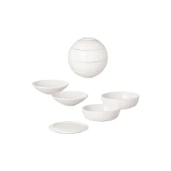 Villeroy & Boch Iconic La Boule serveringssæt med 7 dele, white