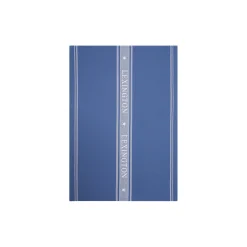 Lexington Icons Cotton Jacquard Star viskestykke, blue/white