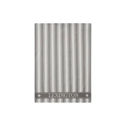 Lexington Icons Cotton Twill Waffle Striped Kitchen Towel,