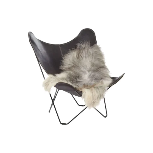 NATURES Collection Islandsk lammeskind, natural grey