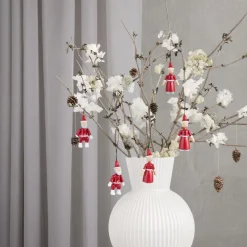 Kay Bojesen Denmark Julemand og nissemor, rød/hvid