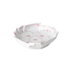 Royal Copenhagen Koral Musselmalet Halvblonde fad bladformet 23 cm