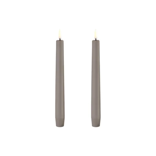 Uyuni Lighting LED Classic Taper Candle 20 cm 2 pcs,