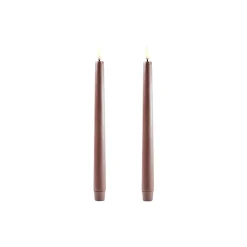 Uyuni Lighting LED Classic Taper Candle 25 cm 2 pcs,