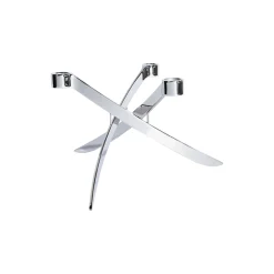 Uyuni Lighting LightArch Standard Taper Candleholder 3 pcs, chrome