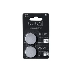 Uyuni Lighting Lithium Metal Batteries CR2477 2 pcs
