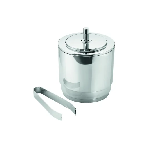 Georg Jensen Manhattan isspand med tang