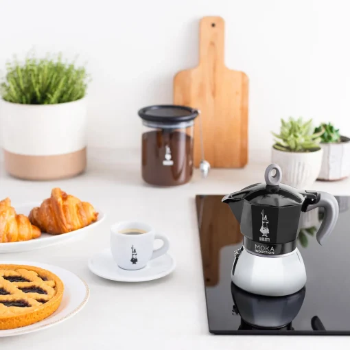 Bialetti Moka espressokande til induktion, 6 kopper