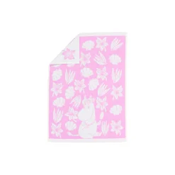 Moomin Arabia Mumi badehåndklæde seashells pink