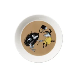 Moomin Arabia Mumi tallerken Ø 19 cm Stinky i aktion